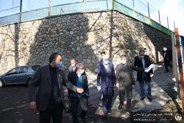 بازدید جناب آقای شهریاری از دانشگاه