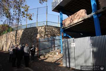 بازدید جناب آقای شهریاری از دانشگاه