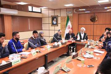 ملاقات دانشجویان بین الملل با مسئولان دانشگاه