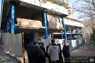 بازدید جناب آقای شهریاری از دانشگاه