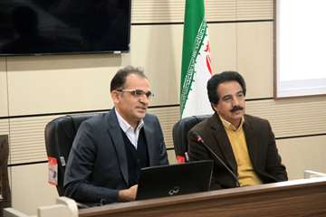 مراسم تکریم دکتر احمدعلی اکبری کامرانی