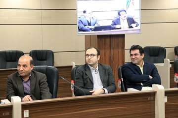 مراسم تکریم دکتر احمدعلی اکبری کامرانی