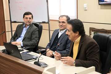 مراسم تکریم دکتر احمدعلی اکبری کامرانی