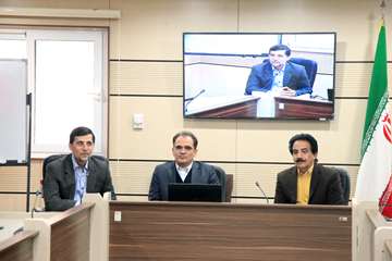 مراسم تکریم دکتر احمدعلی اکبری کامرانی