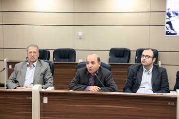 مراسم تکریم دکتر احمدعلی اکبری کامرانی