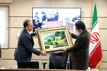 مراسم تکریم دکتر احمدعلی اکبری کامرانی