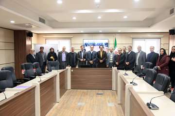 مراسم تکریم دکتر احمدعلی اکبری کامرانی