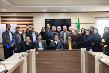 مراسم تکریم دکتر احمدعلی اکبری کامرانی