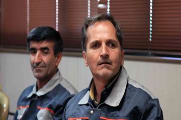 نشست رئیس دانشگاه با کارگران