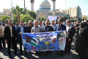 تجمع دانشگاهیان در حمایت از مردم مظلوم فلسطین 