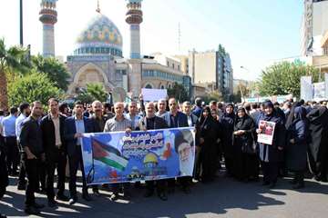 تجمع دانشگاهیان در حمایت از مردم مظلوم فلسطین 