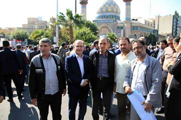 تجمع دانشگاهیان در حمایت از مردم مظلوم فلسطین 