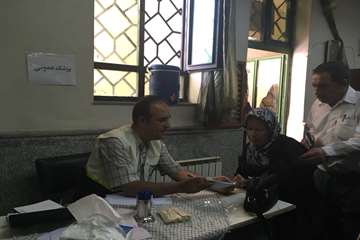 خدمات رایگان پزشکی - توانبخشی به اهالی چهاردانگه