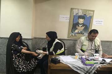 خدمات رایگان پزشکی - توانبخشی به اهالی چهاردانگه