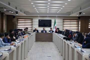 مراسم تکریم و معارفه معاون جدید توسعه مدیریت و منابع