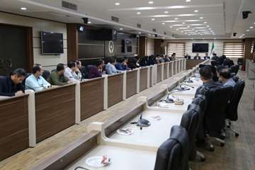 مراسم تکریم و معارفه معاون جدید توسعه مدیریت و منابع