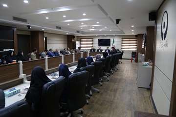 مراسم تکریم و معارفه معاون جدید توسعه مدیریت و منابع