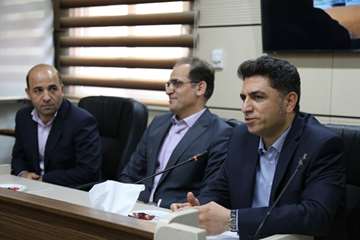 مراسم تکریم و معارفه معاون جدید توسعه مدیریت و منابع