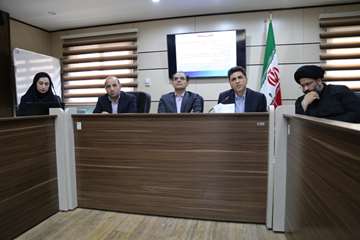 مراسم تکریم و معارفه معاون جدید توسعه مدیریت و منابع