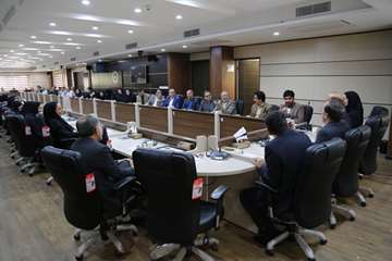 مراسم تکریم و معارفه معاون جدید توسعه مدیریت و منابع