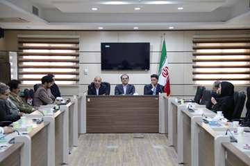 مراسم تکریم و معارفه معاون جدید توسعه مدیریت و منابع