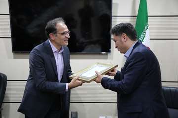 مراسم تکریم و معارفه معاون جدید توسعه مدیریت و منابع