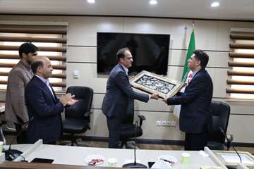 مراسم تکریم و معارفه معاون جدید توسعه مدیریت و منابع