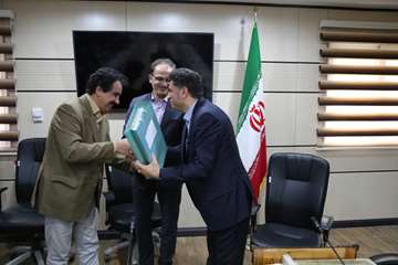 مراسم تکریم و معارفه معاون جدید توسعه مدیریت و منابع