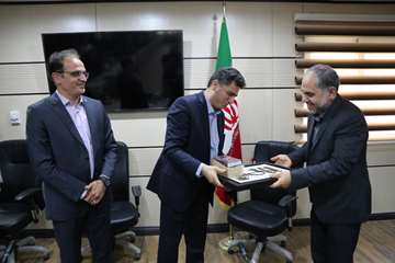 مراسم تکریم و معارفه معاون جدید توسعه مدیریت و منابع