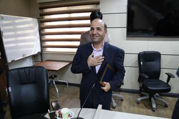 مراسم تکریم و معارفه معاون جدید توسعه مدیریت و منابع