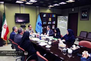 دیدار معاون آموزشی و پژوهشی سازمان حفاظت محیط زیست با رئیس دانشگاه