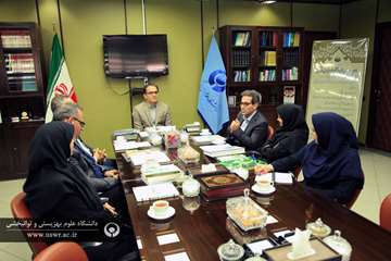 دیدار معاون آموزشی و پژوهشی سازمان حفاظت محیط زیست با رئیس دانشگاه