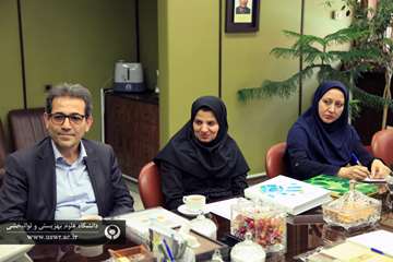 دیدار معاون آموزشی و پژوهشی سازمان حفاظت محیط زیست با رئیس دانشگاه