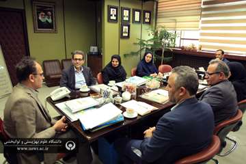 دیدار معاون آموزشی و پژوهشی سازمان حفاظت محیط زیست با رئیس دانشگاه