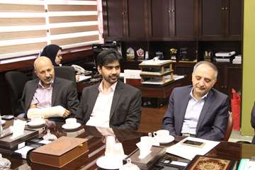 تکریم و معارفه دکتر کمالی و دکتر عرب