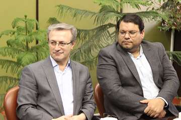 تکریم و معارفه دکتر کمالی و دکتر عرب