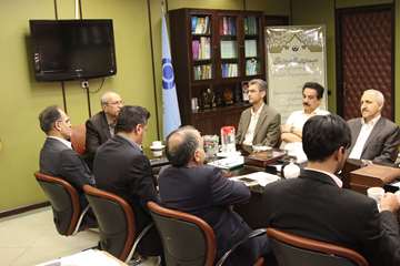 تکریم و معارفه دکتر کمالی و دکتر عرب