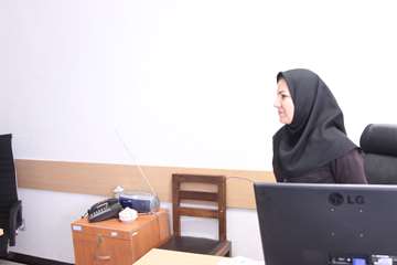 بازدید رئیس جدید دانشگاه از کارمندان