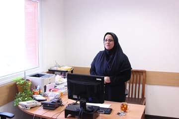 بازدید رئیس جدید دانشگاه از کارمندان