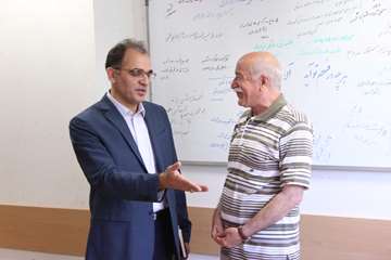 بازدید رئیس جدید دانشگاه از کارمندان