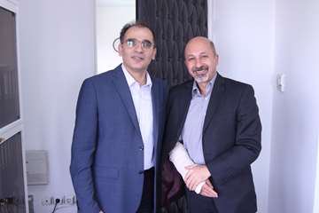 بازدید رئیس جدید دانشگاه از کارمندان