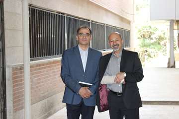 بازدید رئیس جدید دانشگاه از کارمندان