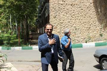 بازدید رئیس جدید دانشگاه از کارمندان