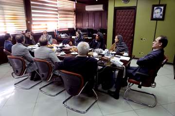 جلسه مسئولین دانشگاه با خانواده و همکاران نظام مافی