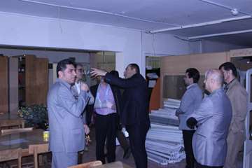 بازدید ریاست دانشگاه از خوابگاه های دانشجویی و کلاس های درس