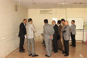 بازدید ریاست دانشگاه از خوابگاه های دانشجویی و کلاس های درس