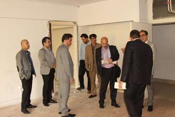 بازدید ریاست دانشگاه از خوابگاه های دانشجویی و کلاس های درس