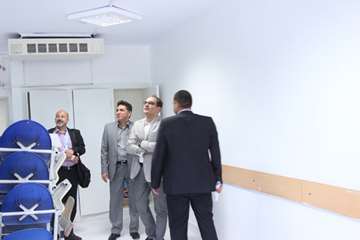 بازدید ریاست دانشگاه از خوابگاه های دانشجویی و کلاس های درس