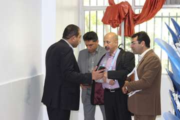 بازدید ریاست دانشگاه از خوابگاه های دانشجویی و کلاس های درس