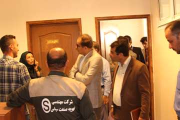 بازدید ریاست دانشگاه از خوابگاه های دانشجویی و کلاس های درس